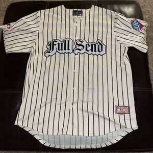 Nelk Boys, fullsend baseball jersey/large/cream color